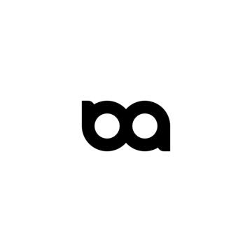 infinity icon flat simple logo designs 