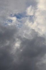 White And Dark Clouds