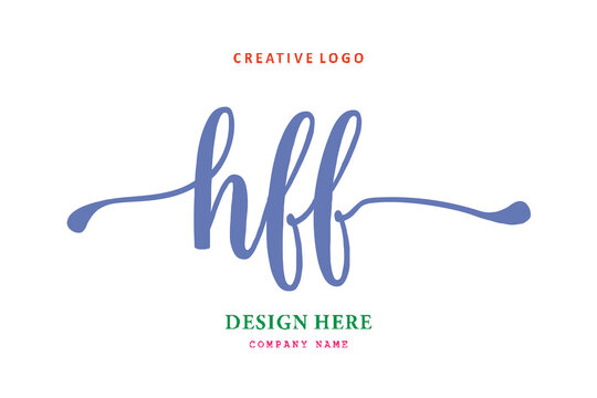 HFF lettering logo is simple, easy to understand and authoritative