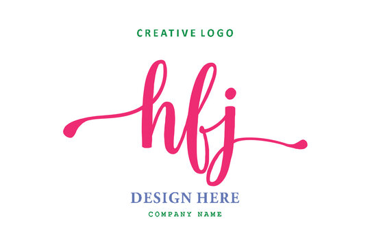 HFJ lettering logo is simple, easy to understand and authoritative