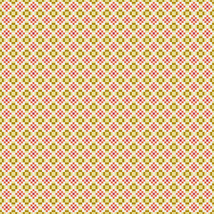 Abstract Cross Pattern Dots Logo generative computational art illustration