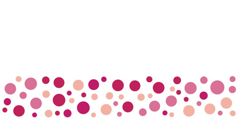 Pink red yellow white dot abstract background