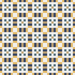 Abstract Cross Pattern Dots Logo generative computational art illustration