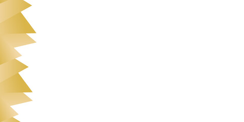 Modern gold yellow white abstract triangle technology 3D background for presentation design