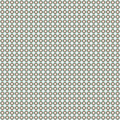 Abstract Cross Pattern Dots Logo generative computational art illustration