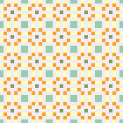 Abstract Cross Pattern Dots Logo generative computational art illustration