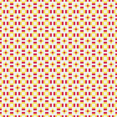 Fototapeta premium Abstract Cross Pattern Dots Logo generative computational art illustration