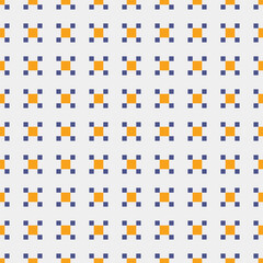 Abstract Cross Pattern Dots Logo generative computational art illustration