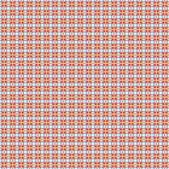 Abstract Cross Pattern Dots Logo generative computational art illustration