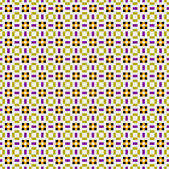 Obraz premium Abstract Cross Pattern Dots Logo generative computational art illustration