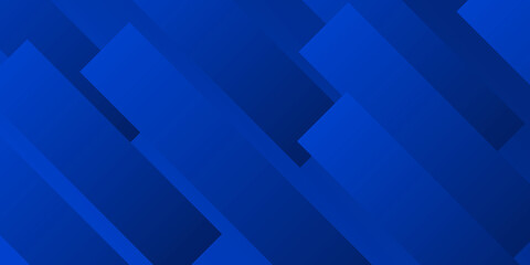 Bright navy blue dynamic abstract vector background with diagonal lines. Trendy classic color of 2021. 3d cover of business presentation banner for sale event night party. Fast moving soft shadow dots