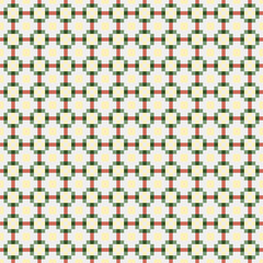 Fototapeta premium Abstract Cross Pattern Dots Logo generative computational art illustration