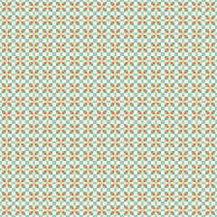 Abstract Cross Pattern Dots Logo generative computational art illustration