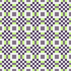 Abstract Cross Pattern Dots Logo generative computational art illustration