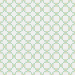 Abstract Cross Pattern Dots Logo generative computational art illustration