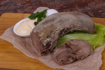 Gurmet pork tongue snack