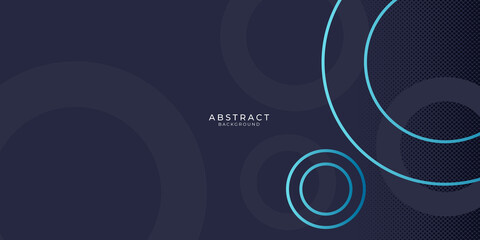 Blue black technology presentation background