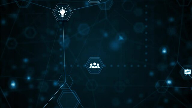 Business, Technology, Internet and network concept. Virtual button labeled: Data breach