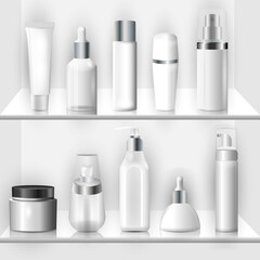 bottle, plastic, isolated, white, beauty, cosmetic, shampoo, cream, cosmetics, blank, care, container, product, lotion, tube, hygiene, spray, packaging, liquid, medicine, health, soap, clean, body, bo