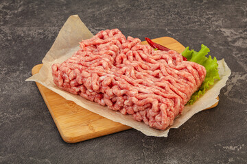 Minced meat - pork and beef