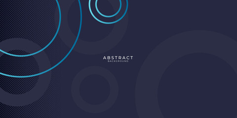Abstract technology background with circles 