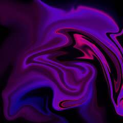 Beautiful liquid digital art background with dynamic composition of different color shades and textures