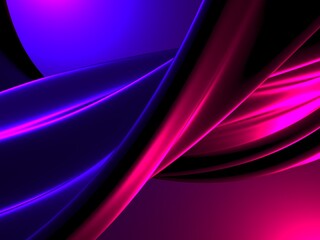 Colorful Liquid metallic wavy background