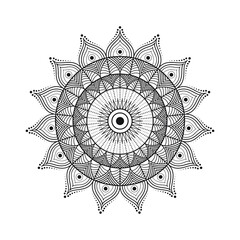 round mandala design