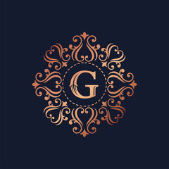 Luxury Logo template in vector for Restaurant, Royalty, Boutique, Cafe, Hotel, Heraldic, Jewelry, Fashion and other vector illustration
