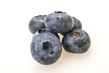 Obraz premium Ripe sweet tasty blueberries heap