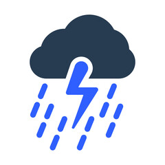 Rain, cloud icon