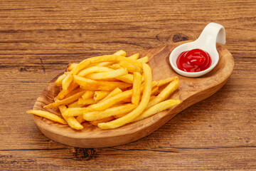 French Fry with tomato sauce