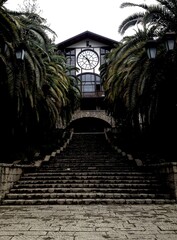 Abkhazia, Gagripsh restaurant. Main entrance.