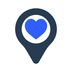 Favorite location icon