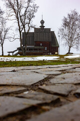 Russia, Suzdal. Museum of Wooden House and Peasant Life.