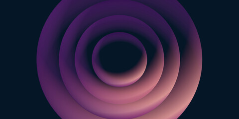 Technology dark pink purple abstract 3D presentation background