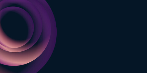 Technology dark pink purple abstract 3D presentation background