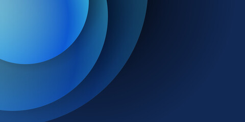 Dark blue abstract 3D presentation background