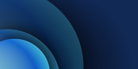 Dark blue abstract 3D presentation background