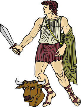 Ancient Greek mythology hero