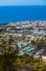 Ville de Saint-Denis, île de la Réunion 