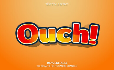 Editable Text Effect, Comic And Cartoon Text Style