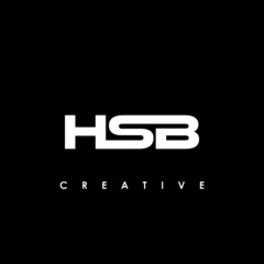 HSB Letter Initial Logo Design Template Vector Illustration	
