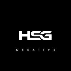 HSG Letter Initial Logo Design Template Vector Illustration	
