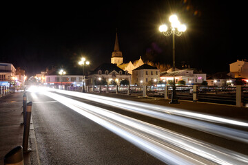 St Gilles croix de vie  by night
