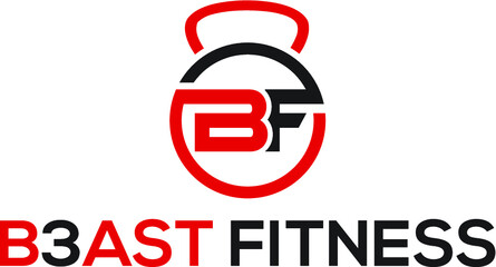 BF Letter Fitness Logo