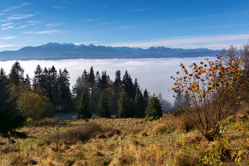 Tatry z Pienin Właściwych szlak na Trzy Korony