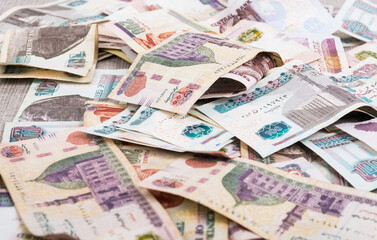 Egyptian hundred pounds money Background