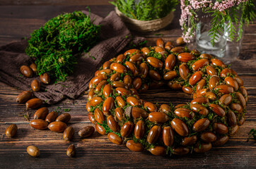 Still life advent wreath