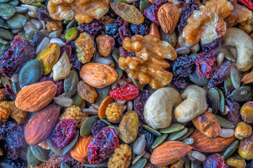 Healthy trail mix